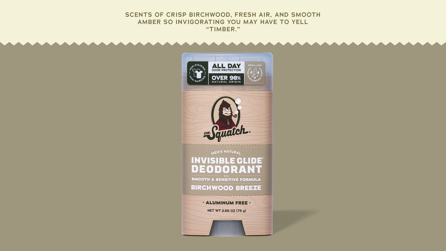 BIRCHWOOD BREEZE INVISIBLE GLIDE DEODORANT - US 6485