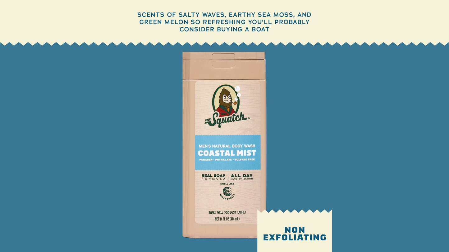 14 OZ COASTAL MIST BODY WASH - US 5214