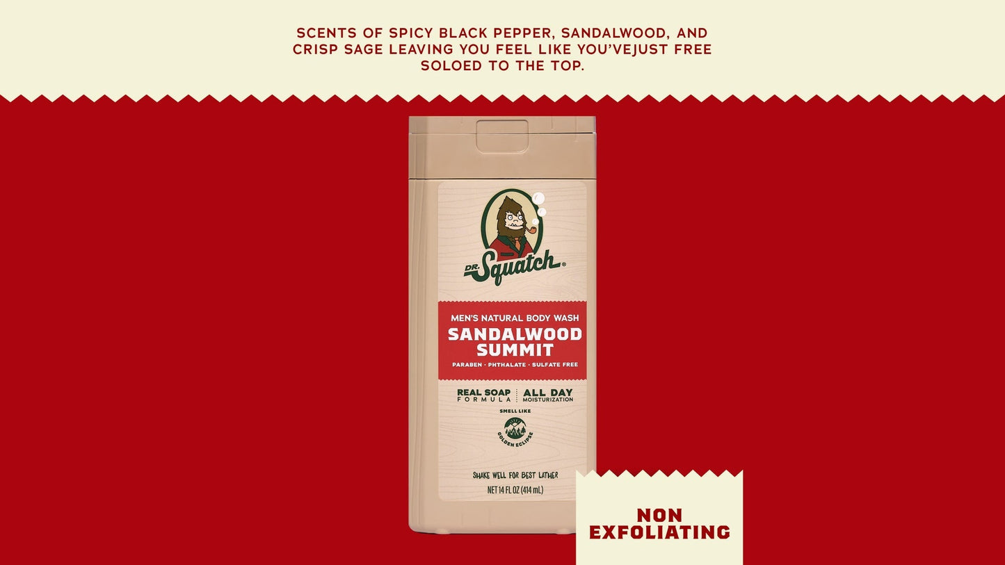 14 OZ SANDALWOOD SUMMIT BODY WASH - US 8978