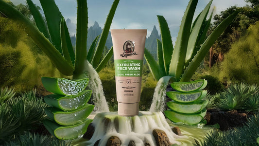 COOL FRESH ALOE EXFOLIATING FACE WASH - US 9027