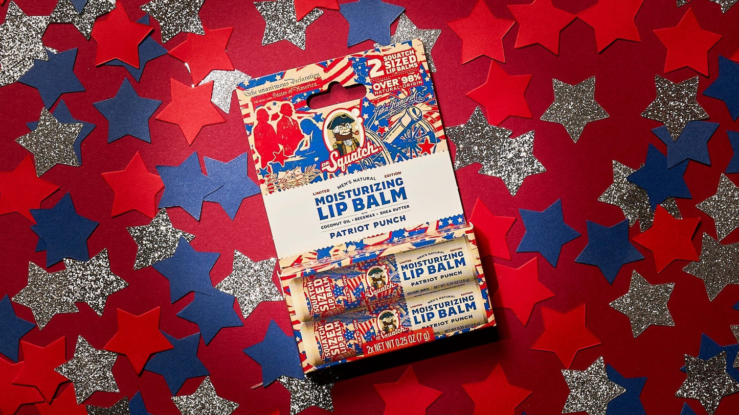 PATRIOT PUNCH LIP BALM 2-PACK - US 5536