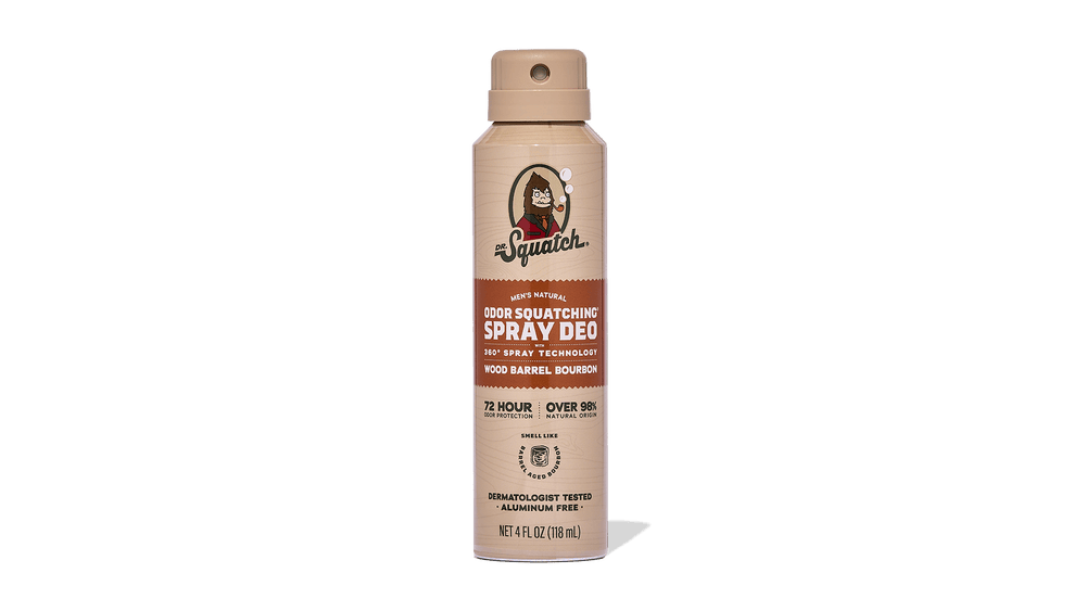 WOOD BARREL BOURBON SPRAY DEODORANT - US 7211