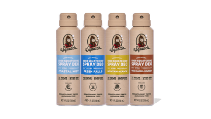 SPRAY DEODORANT 4-PACK - US 6582