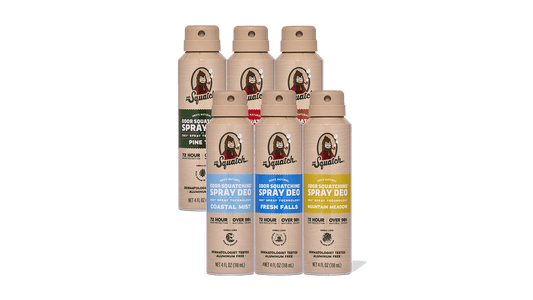 SPRAY DEODORANT 6-PACK - US 4124