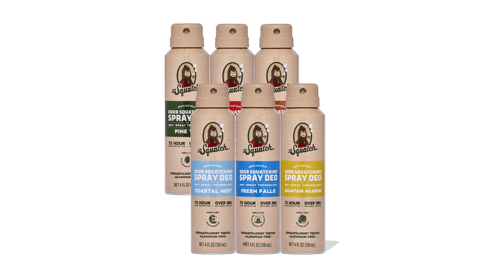 SPRAY DEODORANT 6-PACK - US 3675