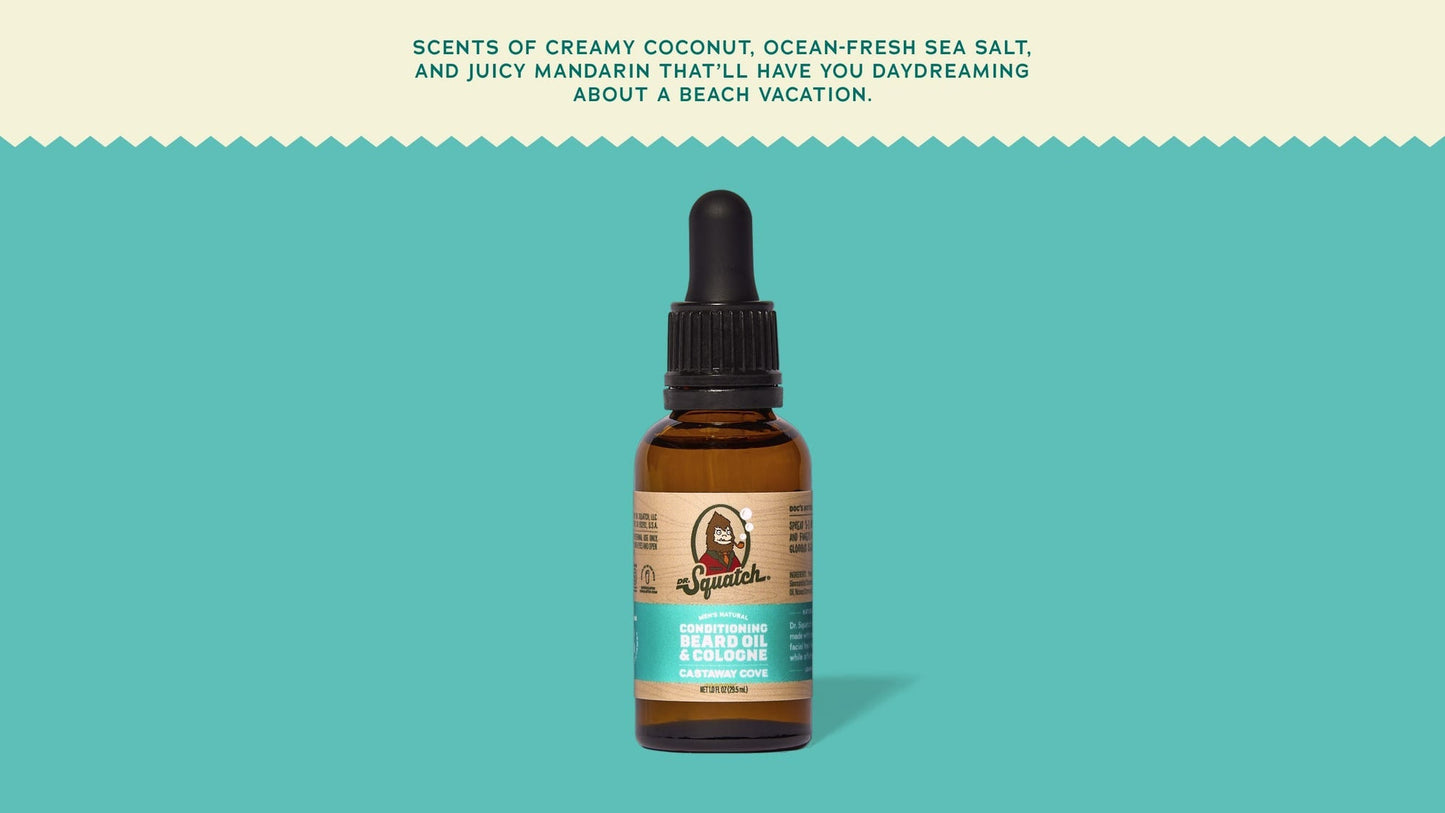CASTAWAY COVE BEARD OIL & COLOGNE - US 1551