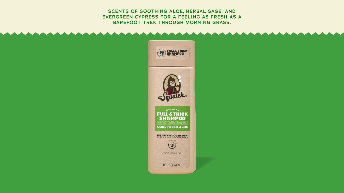 COOL FRESH ALOE FULL & THICK SHAMPOO - US 2073