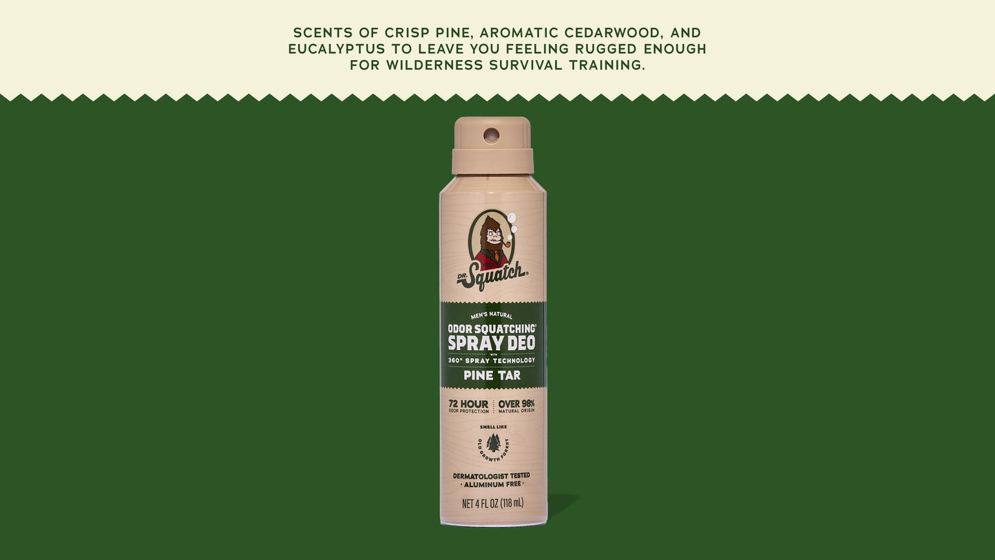PINE TAR SPRAY DEODORANT - US 9859
