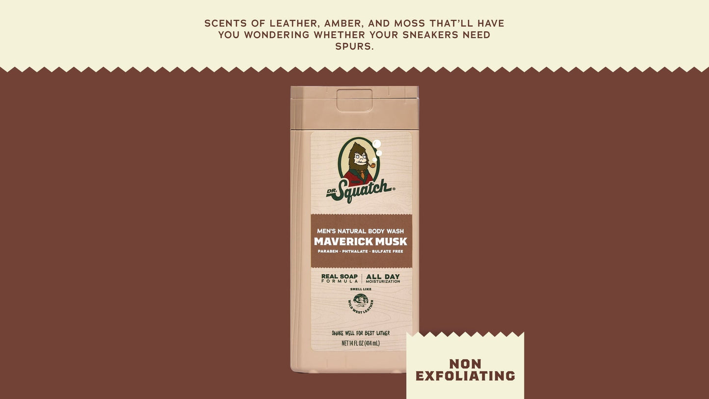14 OZ MAVERICK MUSK BODY WASH - US 7452