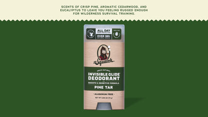 PINE TAR INVISIBLE GLIDE DEODORANT - US 9478