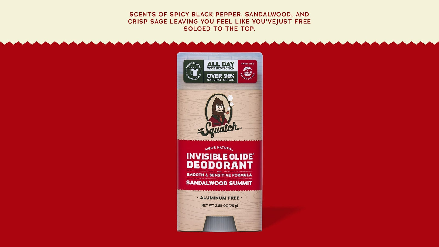 SANDALWOOD SUMMIT INVISIBLE GLIDE DEODORANT - US 7577