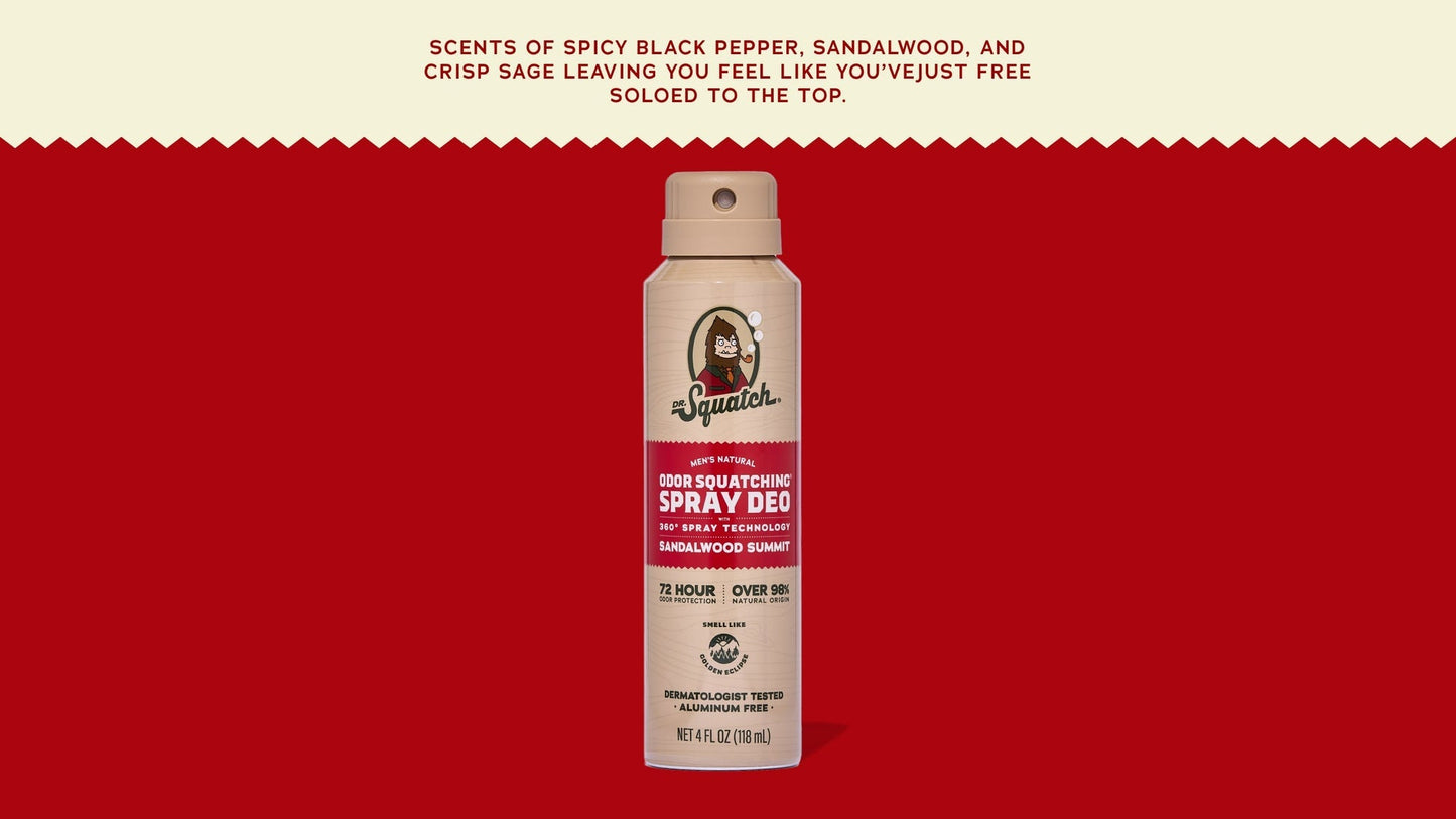 SANDALWOOD SUMMIT SPRAY DEODORANT - US 2990