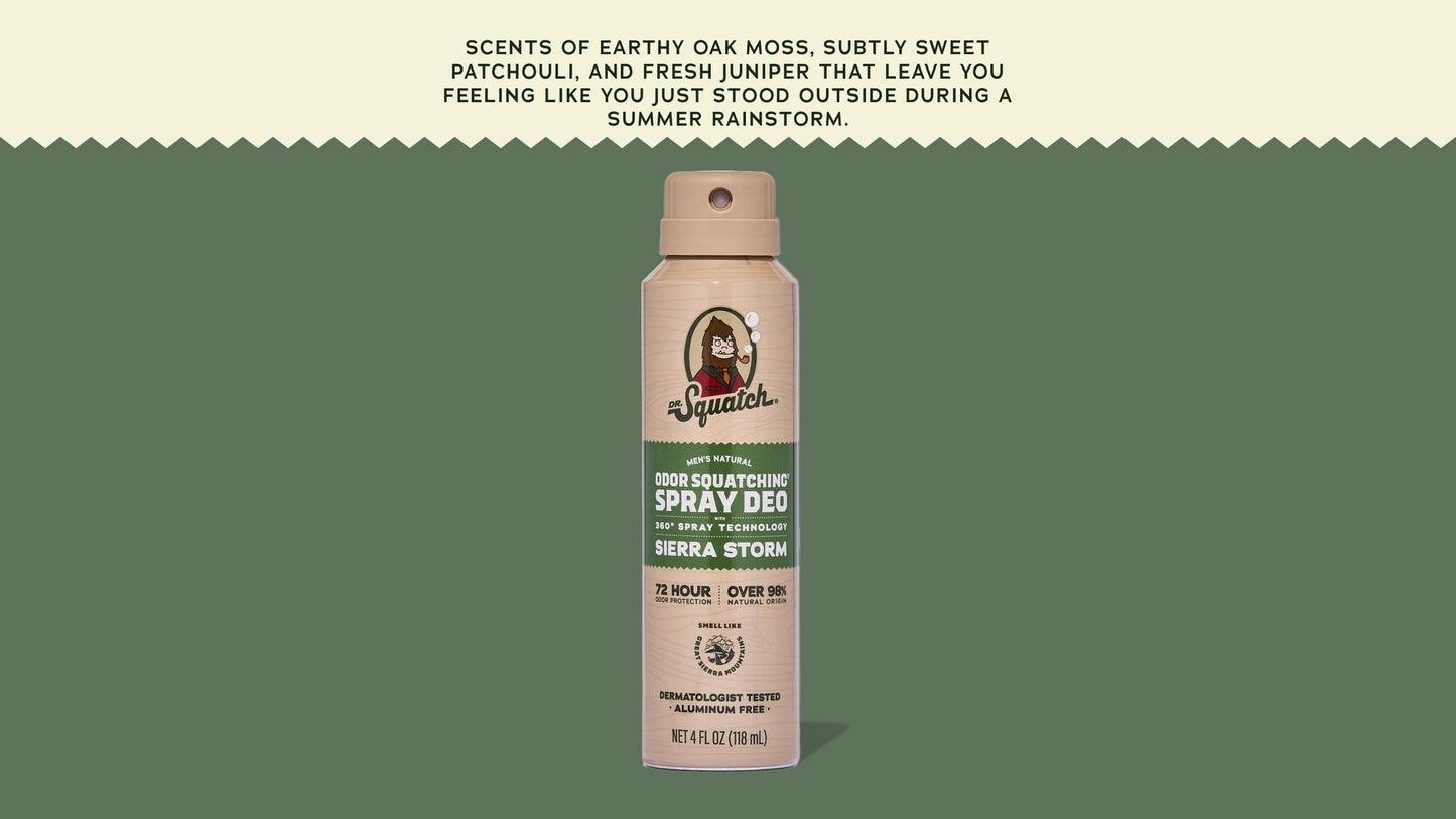 SIERRA STORM SPRAY DEODORANT - US 2740