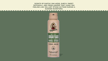 SIERRA STORM SPRAY DEODORANT - US 2740