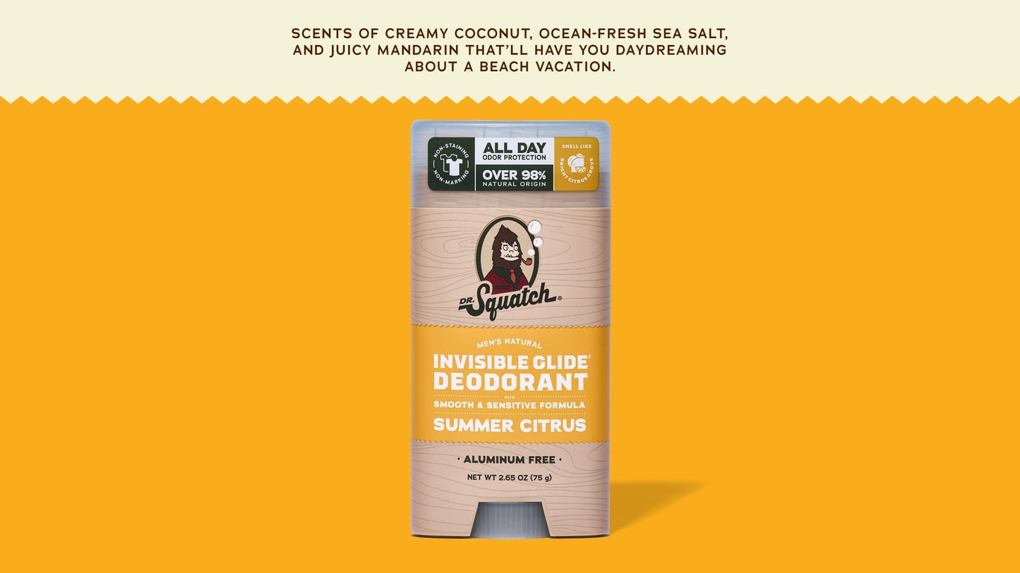SUMMER CITRUS INVISIBLE GLIDE DEODORANT - US 9252
