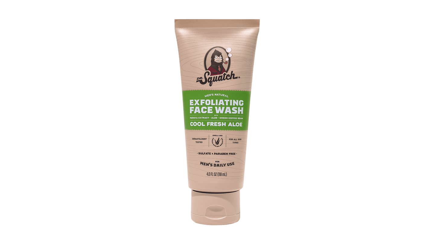 COOL FRESH ALOE EXFOLIATING FACE WASH - US 9027