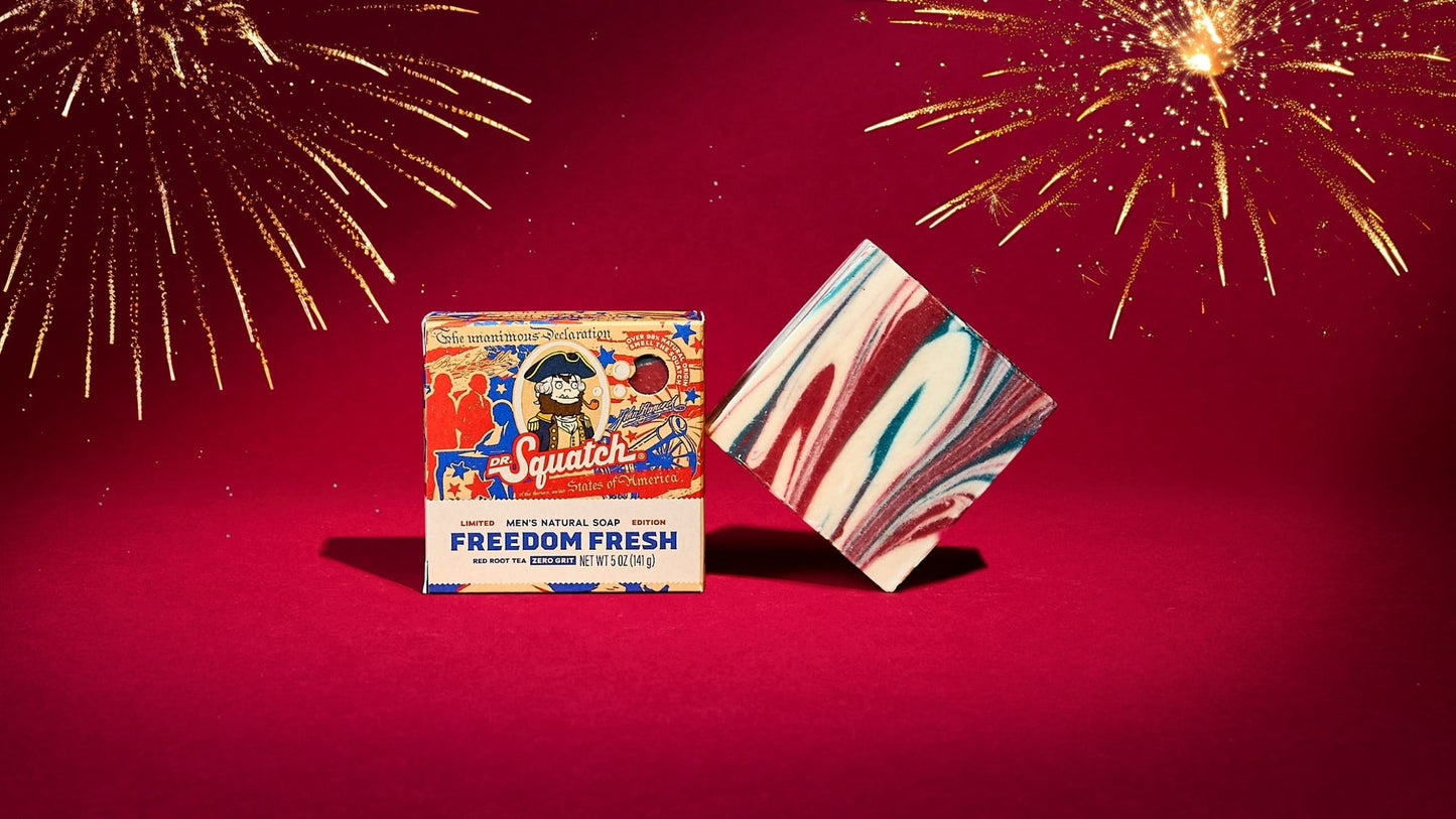 FREEDOM FRESH 250TH ANNIVERSARY BAR SOAP - US 5282