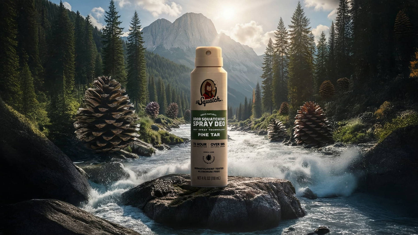 PINE TAR SPRAY DEODORANT - US 9859