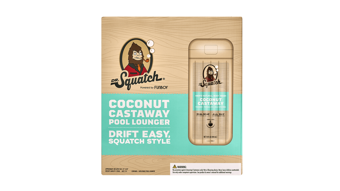 COCONUT CASTAWAY POOL LOUNGER - US 9522